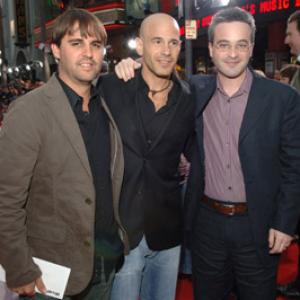 Alex Kurtzman, Roberto Orci and Brad Weston at event of Mission: Impossible III (2006)