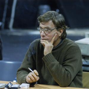 Antonio Orfanò -Cinecittà Teatro 5 -durante le prove di 