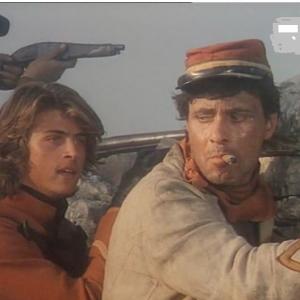 Antonio Orfano con Kim Rossi Stuart  in Una scena del film Il Generale Garibaldi  regia di Luigi Magni