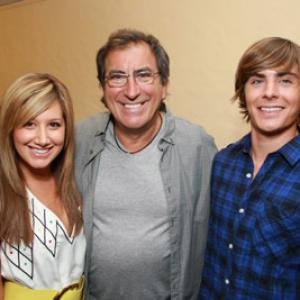 Kenny Ortega Ashley Tisdale and Zac Efron at event of High School Musical 3 Senior Year 2008