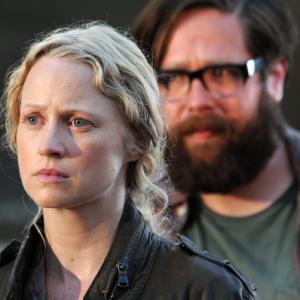 Still of Zak Orth and Anna Lise Phillips in Revolution 2012