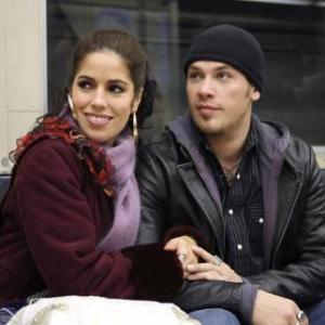 Still of Ana Ortiz and Kevin Alejandro in Ugly Betty 2006