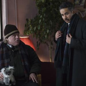 Still of Philip Seymour Hoffman and John Ortiz in Jack Goes Boating 2010
