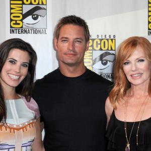 Marg Helgenberger Josh Holloway and Meghan Ory at event of Intelligence 2014