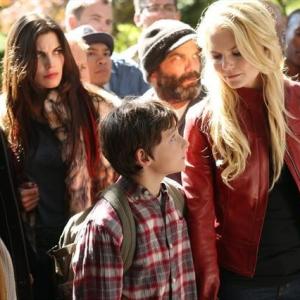 Still of Mig Macario Lee Arenberg Jennifer Morrison Meghan Ory Raphael Sbarge and Jared Gilmore in Once Upon a Time 2011
