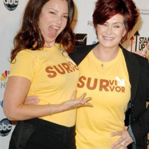 Fran Drescher and Sharon Osbourne at event of Stand Up to Cancer (2008)