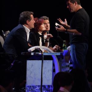 Still of David Hasselhoff Piers Morgan and Sharon Osbourne in Americas Got Talent 2006