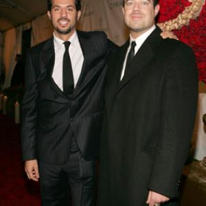 Carson Daly and Guy Oseary