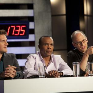 Still of Sugar Ray Leonard James Oseland and Curtis Stone in Top Chef Masters 2009