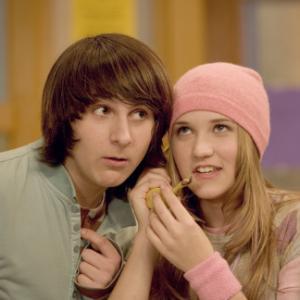 Still of Emily Osment and Mitchel Musso in Hannah Montana 2006