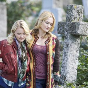 Still of Emily Osment and Victoria Pratt in A Daughter's Nightmare (2014)