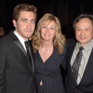 Ang Lee, Jake Gyllenhaal and Diana Ossana