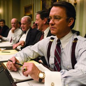 CHARLIE WILSONS WAR From left to right Ron Ostrow David Wells John McCormack Jim Jansen Tom Hanks