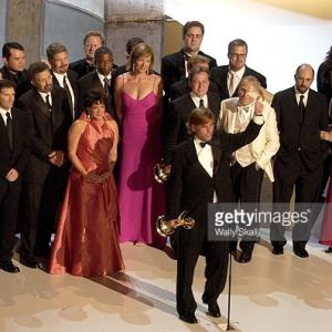 2003 Emmy Awards The Cast & Creatives of The West Wing