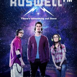 Roswell FM poster with Jason Lonson, Brendan Fehr, and Mirelly Taylor