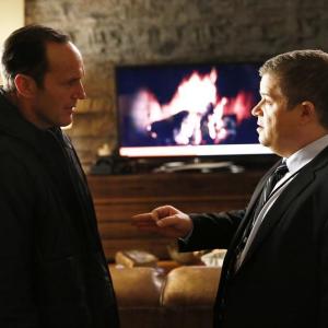 Still of Clark Gregg and Patton Oswalt in Agents of S.H.I.E.L.D. (2013)