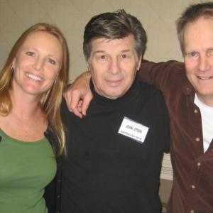 Amy Steel John Otrin and John Furey at MonsterMania Con12 March 1315 2009 Cherry Hill New Jersey