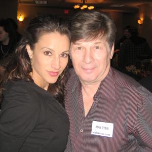 America Olivo and John Otrin at MonsterMania Con 12 March 1315 2009 Cherry Hill New Jersey
