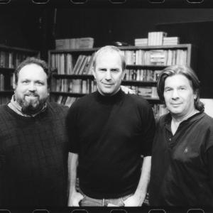 Gregory Avellone, Kevin Costner,and John Otrin at the 