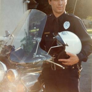 John Otrin as Officer Peckham in Hardcastle and McCornmick directed by Guy Mayer