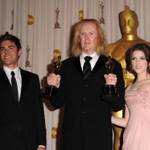 Anna Kendrick Paul NJ Ottosson and Zac Efron at event of The 82nd Annual Academy Awards 2010