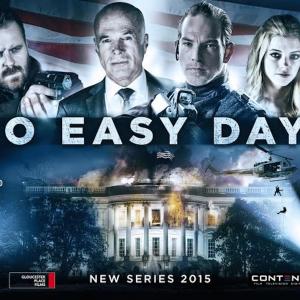 Al Sapienza Sean Brosnan Michael Hogan Peter Outerbridge Simon Phillips and Eva Link in No Easy Days 2016