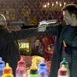Still of Paul Giamatti and Clive Owen in Shoot Em Up 2007