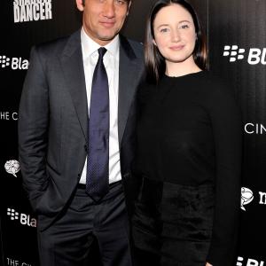 Clive Owen and Andrea Riseborough at event of Shadow Dancer (2012)