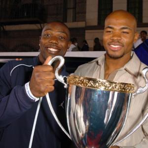 Terrell Owens and Corey Maggette