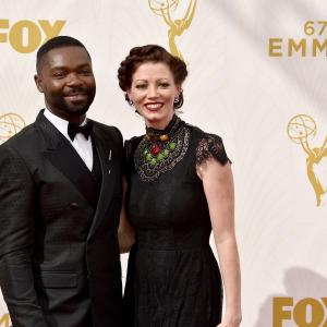 David Oyelowo and Jessica Oyelowo at event of The 67th Primetime Emmy Awards (2015)
