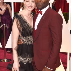 David Oyelowo and Jessica Oyelowo at event of The Oscars (2015)