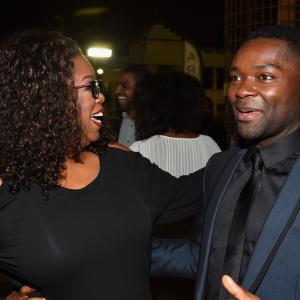 Oprah Winfrey and David Oyelowo at event of Selma 2014