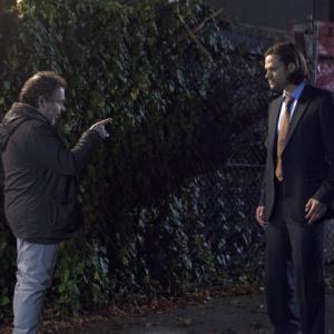 Still of Curtis Armstrong and Jared Padalecki in Supernatural 2005