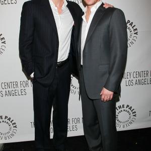 Jensen Ackles and Jared Padalecki at event of Supernatural 2005