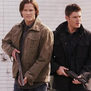 Jensen Ackles and Jared Padalecki in Supernatural 2005