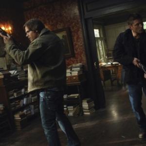 Still of Jensen Ackles and Jared Padalecki in Supernatural (2005)