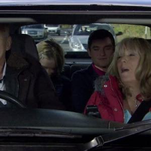Still of Larry Lamb, Joanna Page, Alison Steadman and Mathew Horne in Gavin & Stacey (2007)