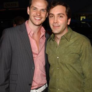 Scott Lowell and Peter Paige at event of Reefer Madness The Movie Musical 2005