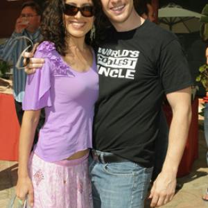Lisa Edelstein and Peter Paige at event of Say Uncle (2005)