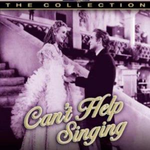 Deanna Durbin and Robert Paige in Cant Help Singing 1944