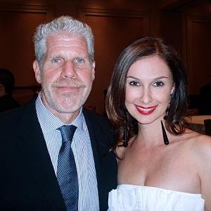 Host of Action On Film Festival AOF Awards Ceremony 2009 Ron PerlmanAlan Bailey Awards Of Excellence ActionDrama FeatureActs Of Violence