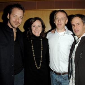 Josh Pais, Peter Sarsgaard, Molly Shannon and Mike White at event of Year of the Dog (2007)