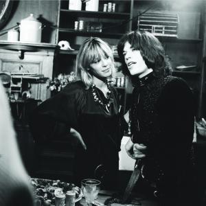Still of Mick Jagger and Anita Pallenberg in Performance 1970