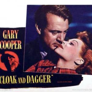 Gary Cooper and Lilli Palmer in Cloak and Dagger 1946