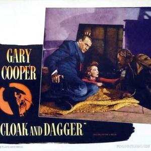 Gary Cooper and Lilli Palmer in Cloak and Dagger 1946