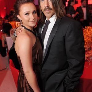 Anthony Kiedis and Hayden Panettiere at event of The 82nd Annual Academy Awards 2010