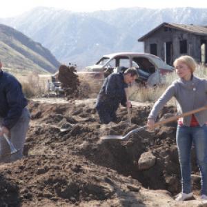 Still of Jack Coleman Hayden Panettiere and Milo Ventimiglia in Herojai 2006