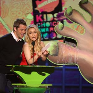 James Marsden and Hayden Panettiere at event of Nickelodeon Kids Choice Awards 2008 2008