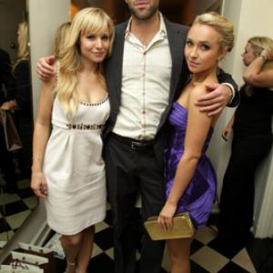 Kristen Bell Hayden Panettiere and Zachary Quinto at event of Herojai 2006