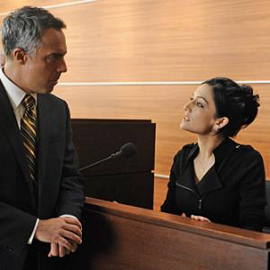 Still of Archie Panjabi and Titus Welliver in The Good Wife (2009)